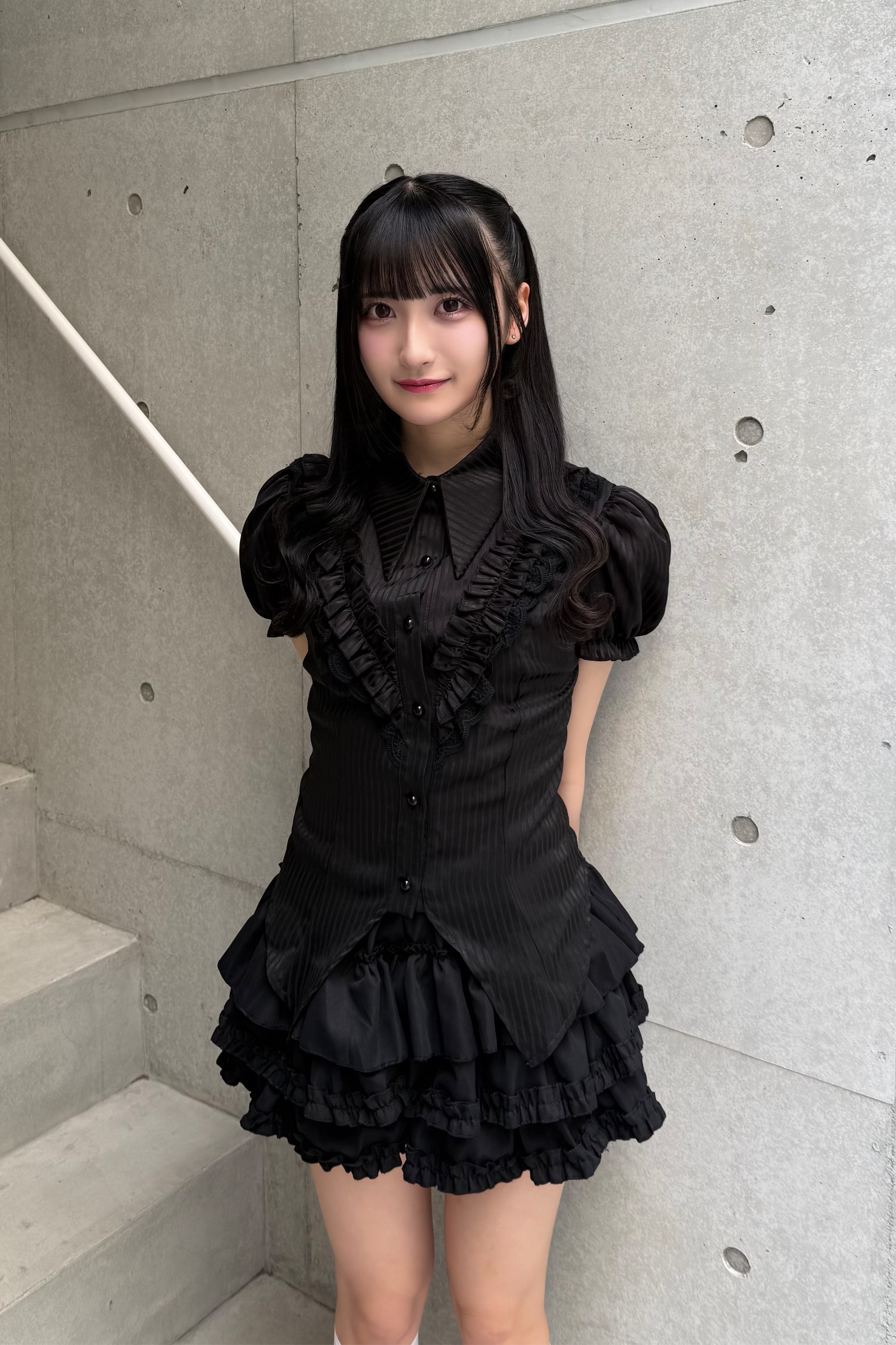 ダークストライプシャツ LAE20962