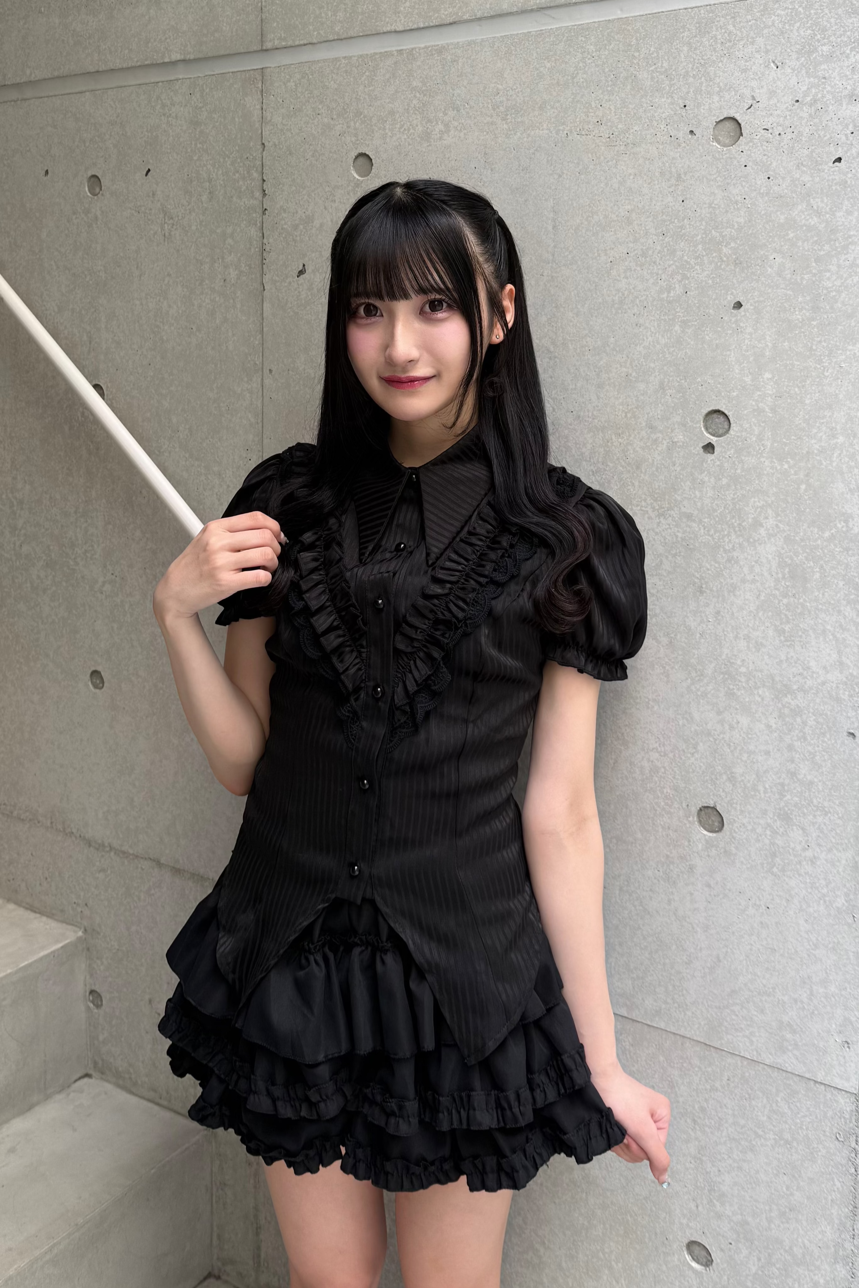 ダークストライプシャツ LAE20962