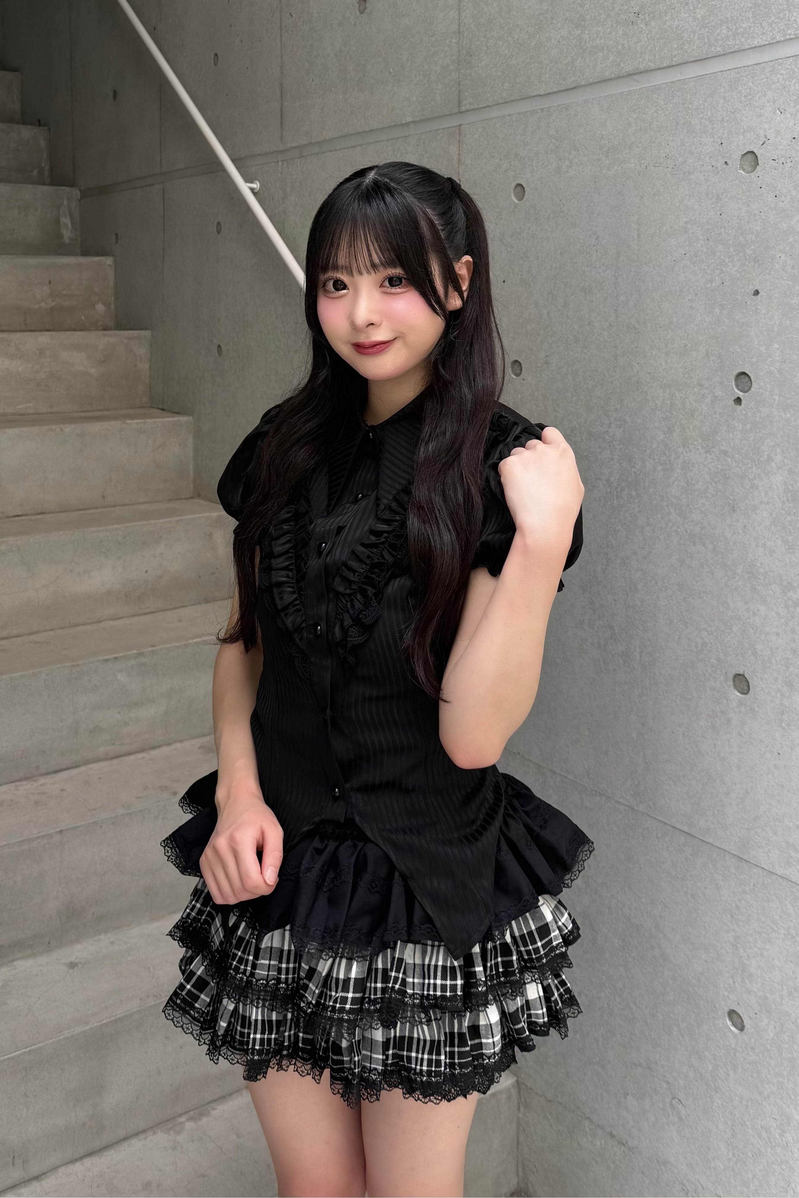 ダークストライプシャツ LAE20962