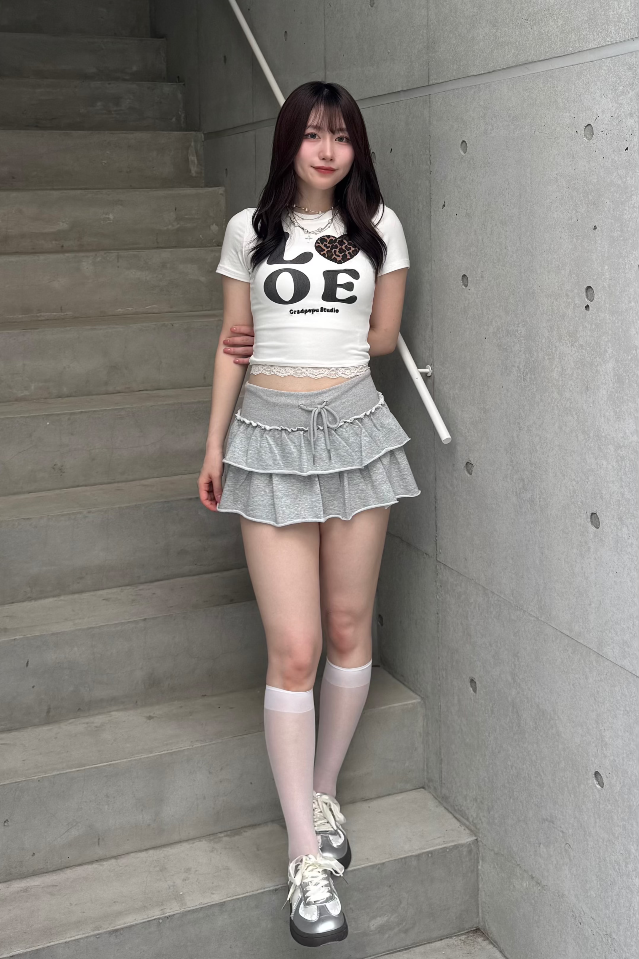 レオパードLOVEクロップドTシャツ LAE20830