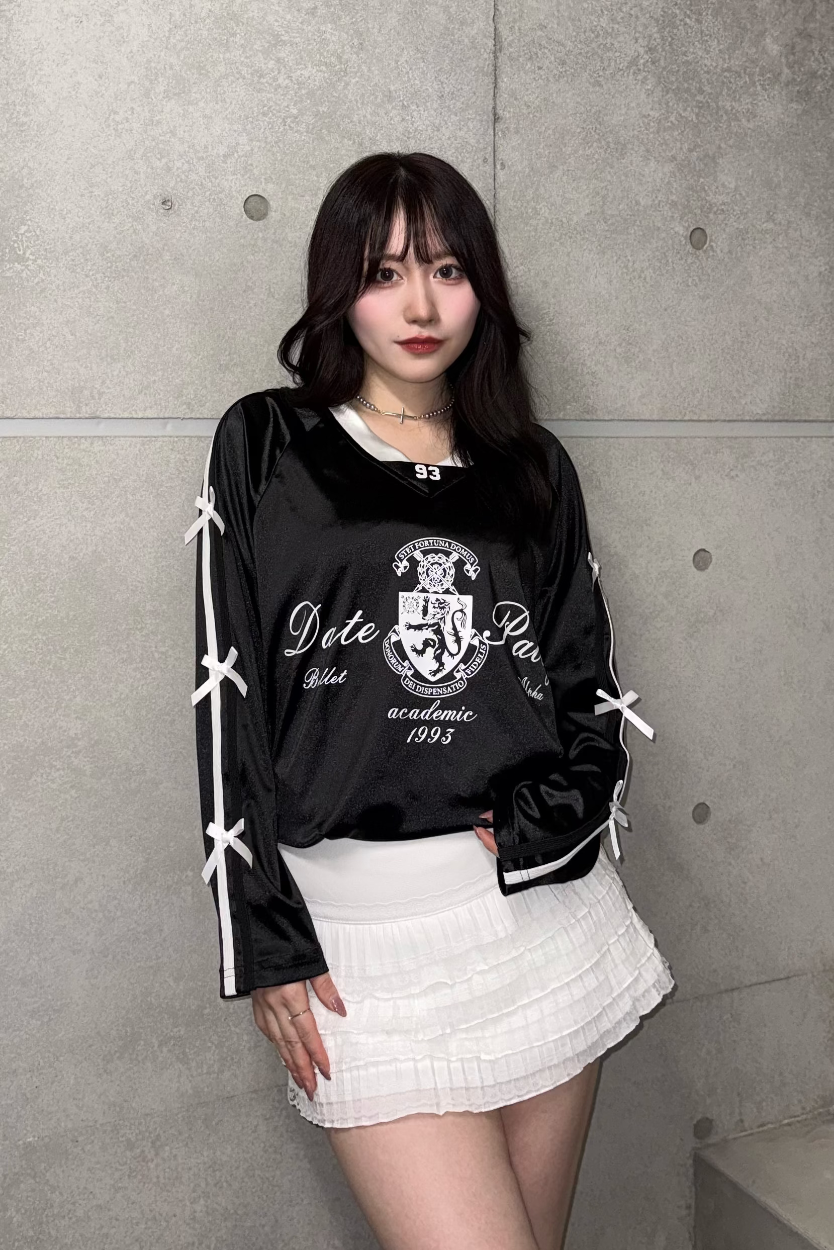 フロントロゴリボンユニフォームTシャツ LAE20996