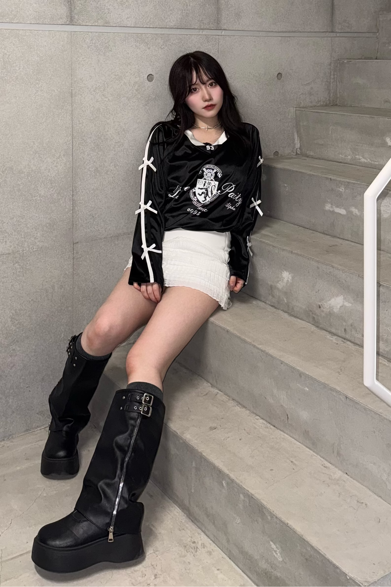 フロントロゴリボンユニフォームTシャツ LAE20996