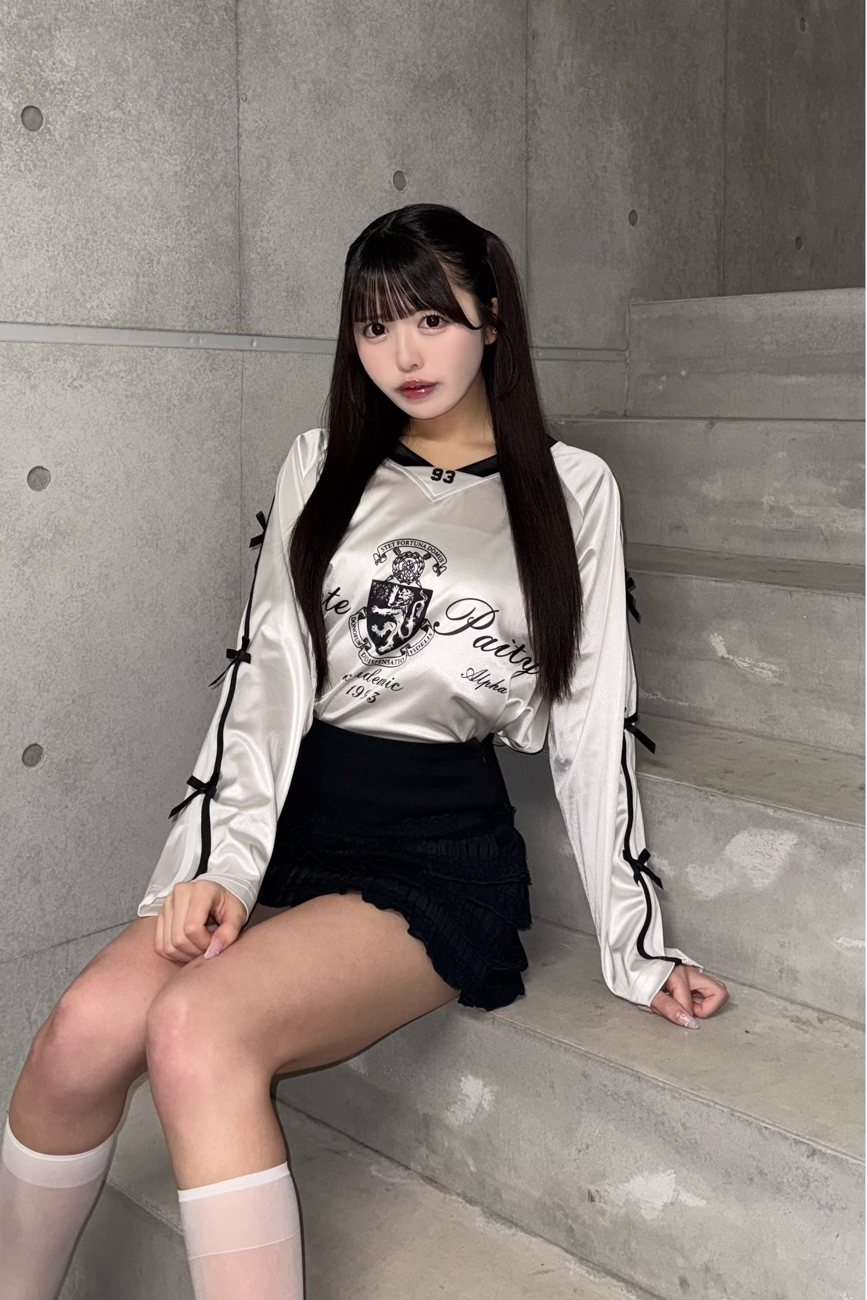 フロントロゴリボンユニフォームTシャツ LAE20996
