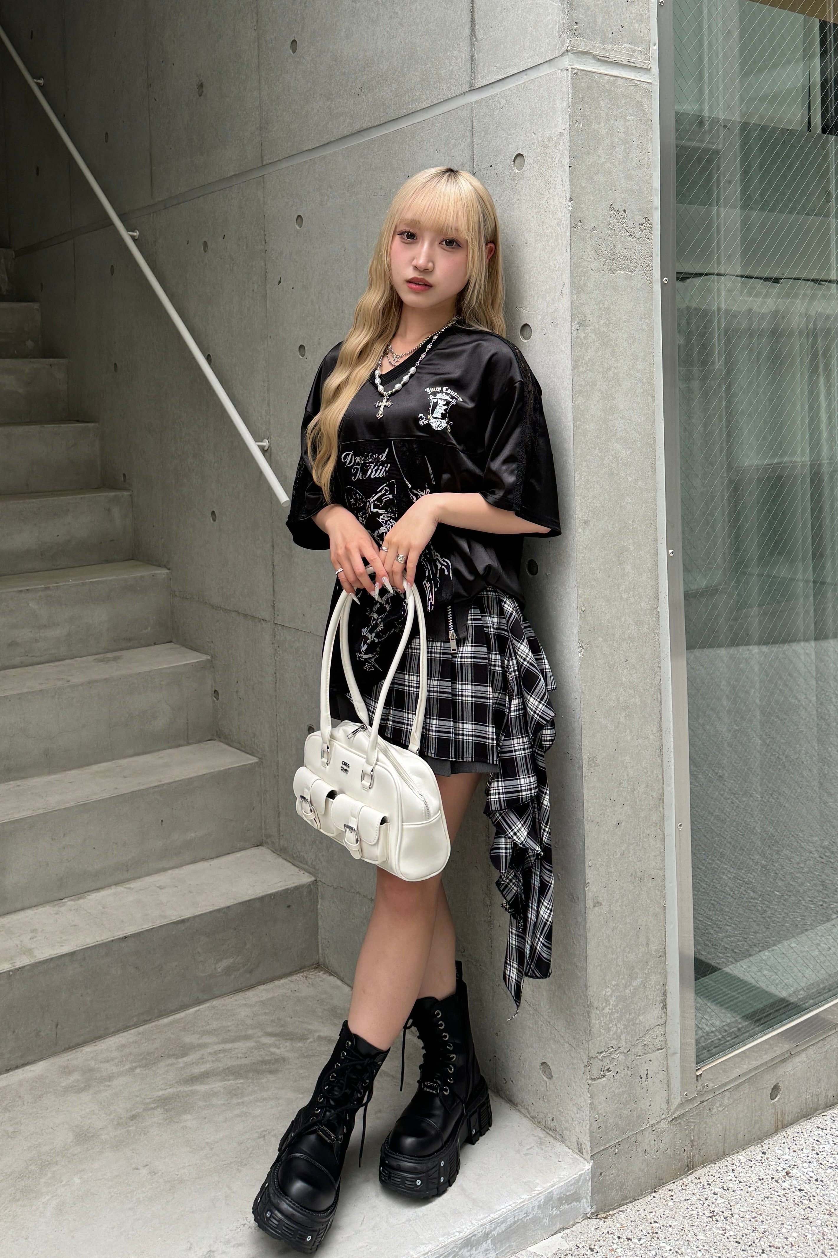 レースリボンユニフォームTシャツ LAE20833