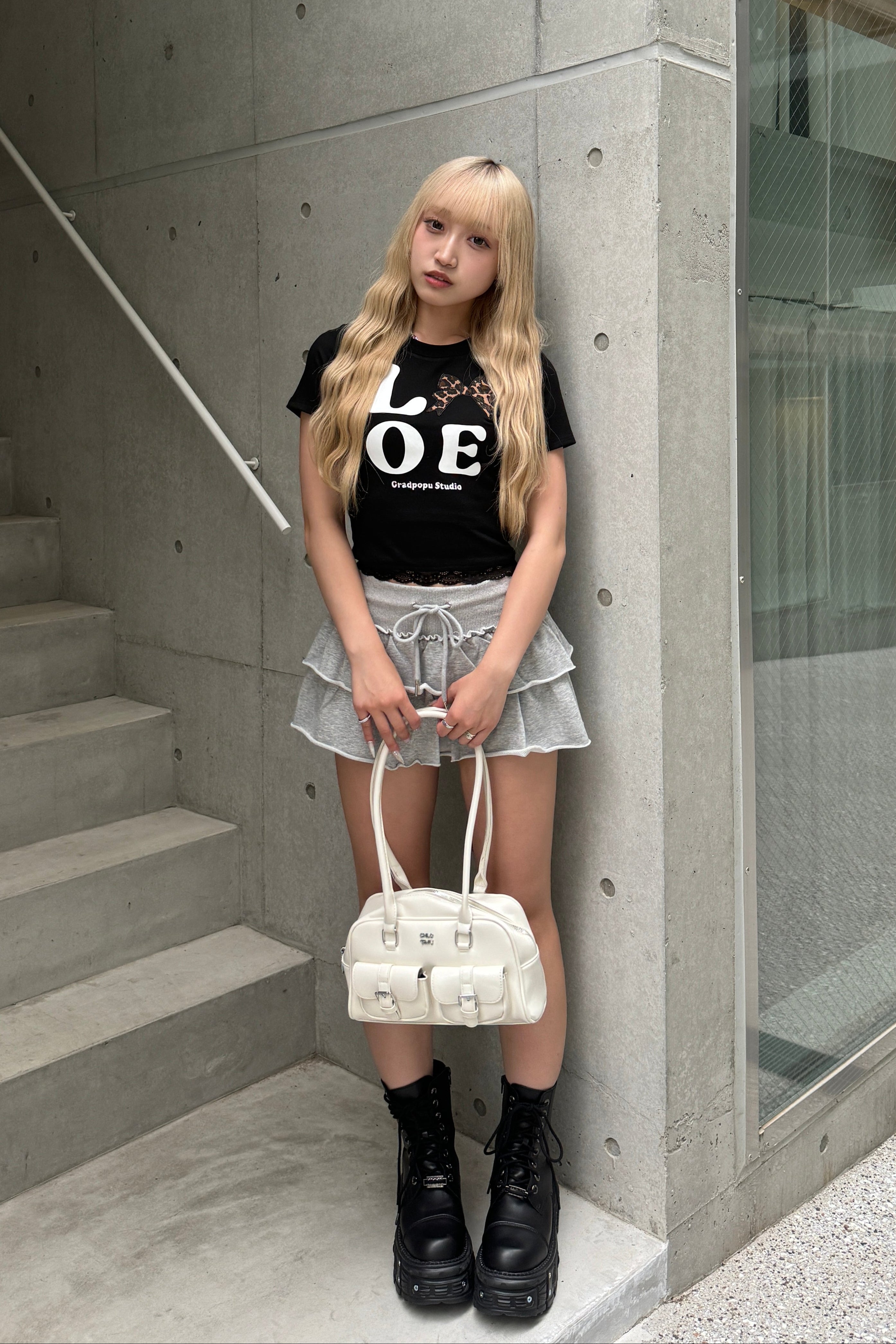 レオパードLOVEクロップドTシャツ LAE20830