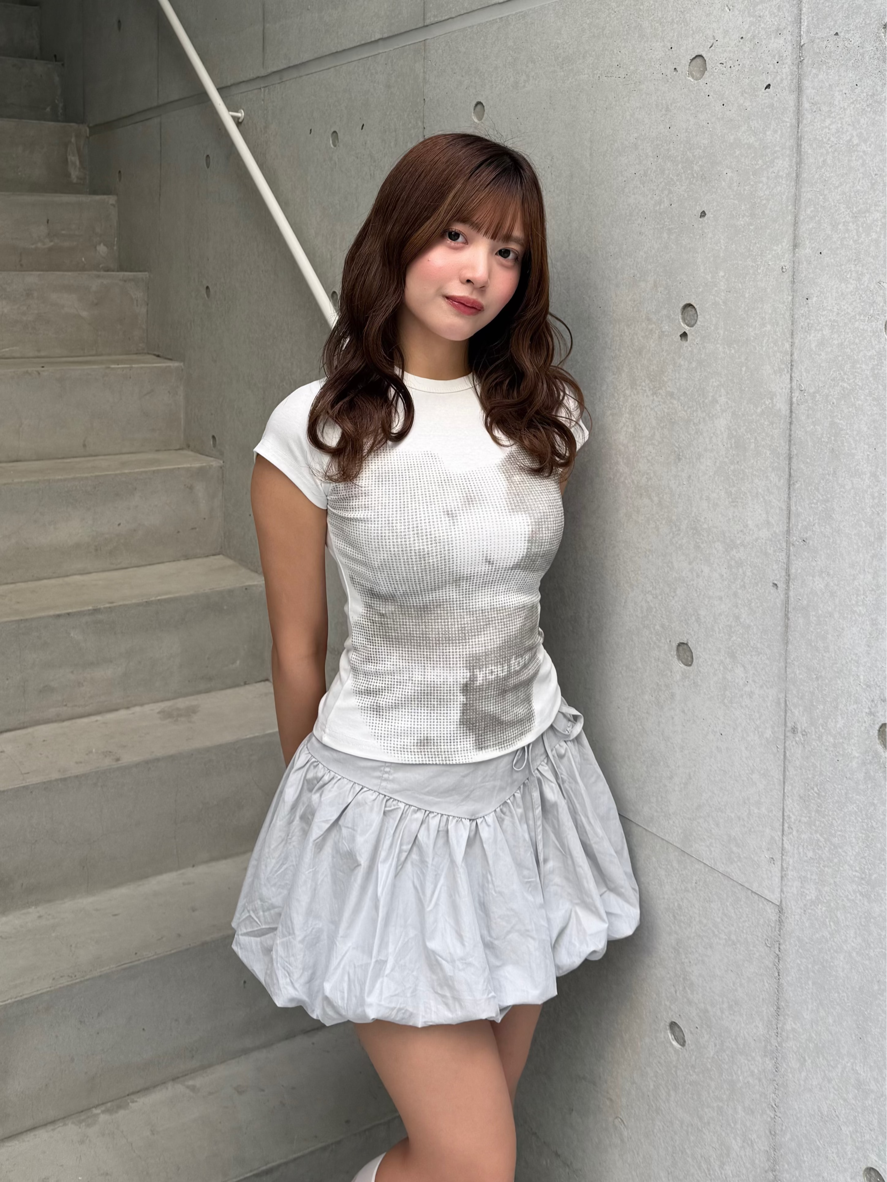 リボンバルーンスカート LAE20885