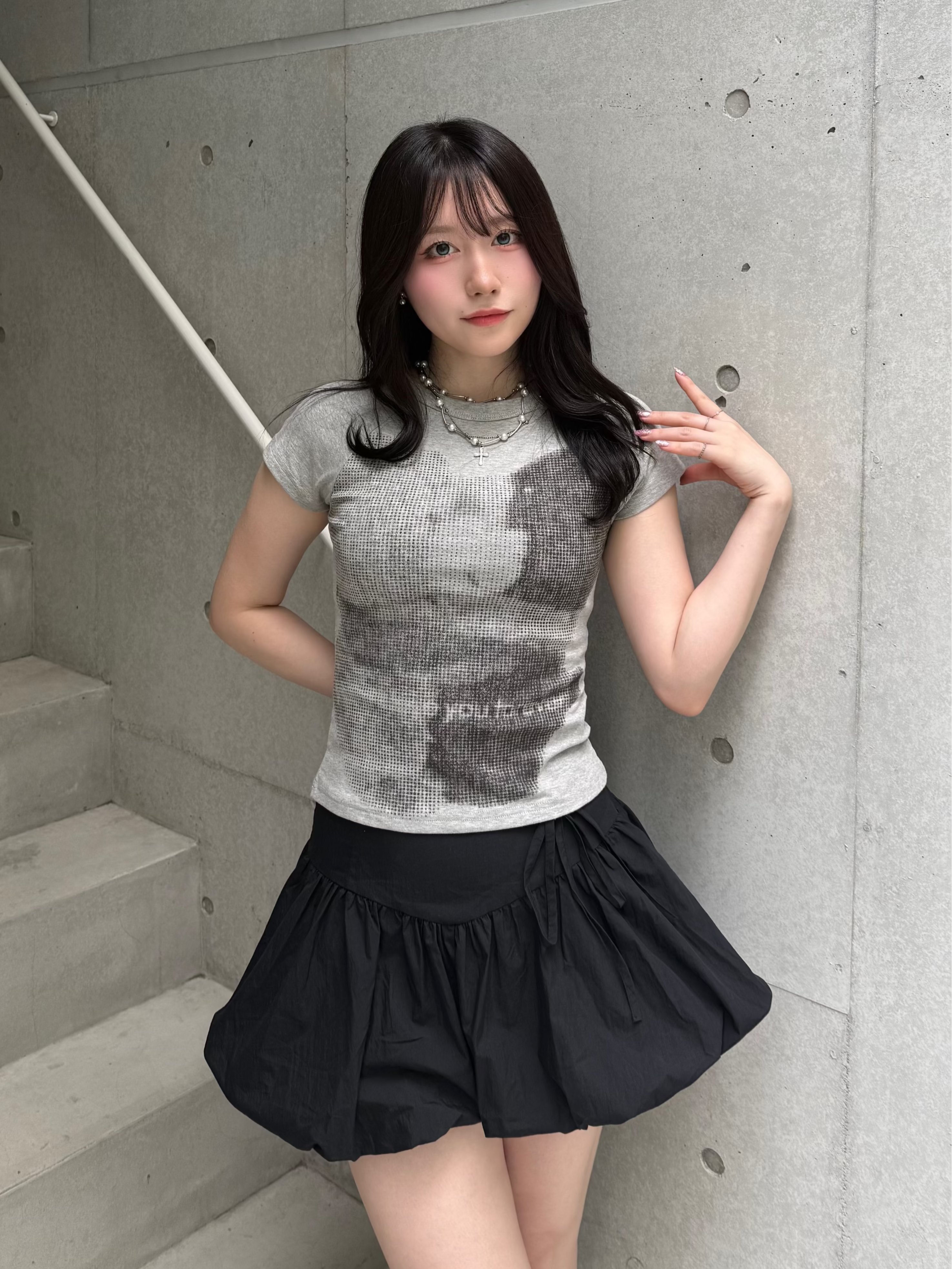 リボンバルーンスカート LAE20885