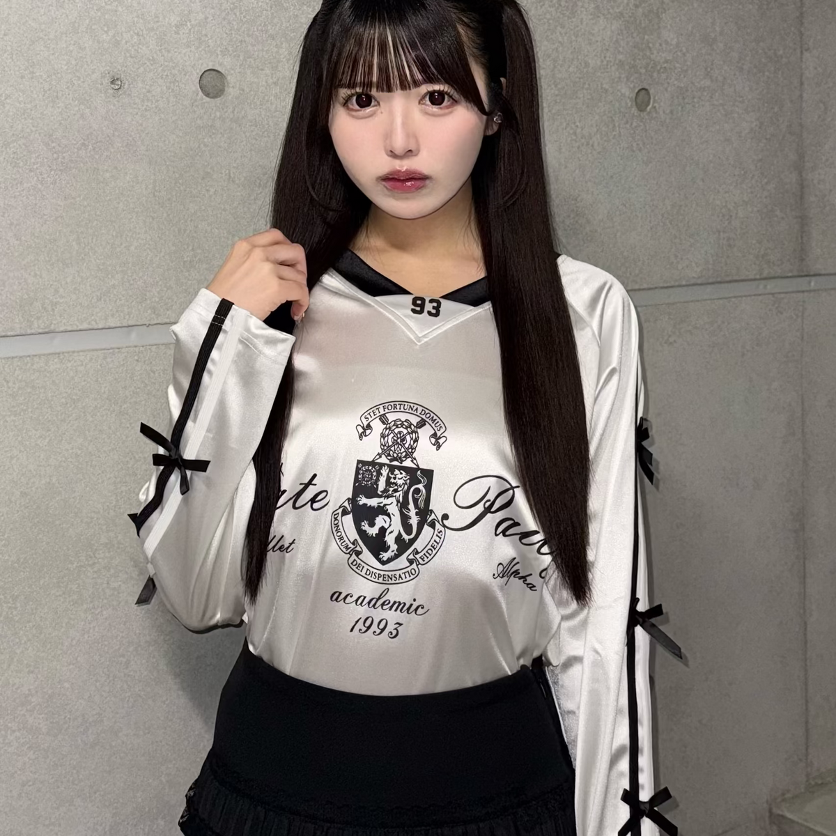 フロントロゴリボンユニフォームTシャツ LAE20996