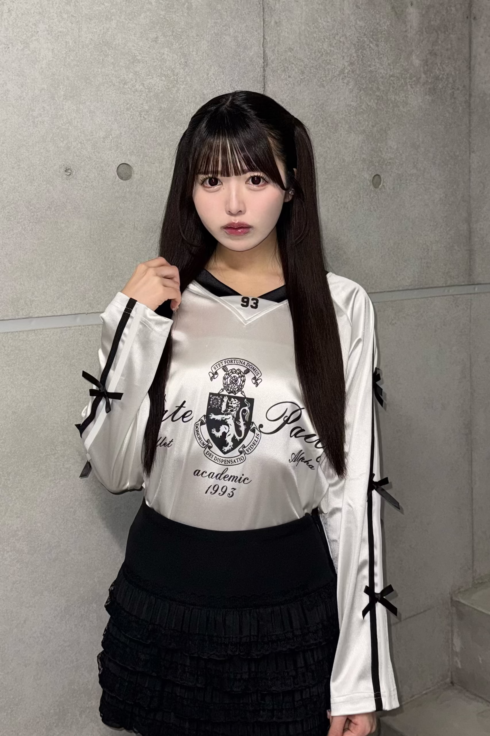 フロントロゴリボンユニフォームTシャツ LAE20996
