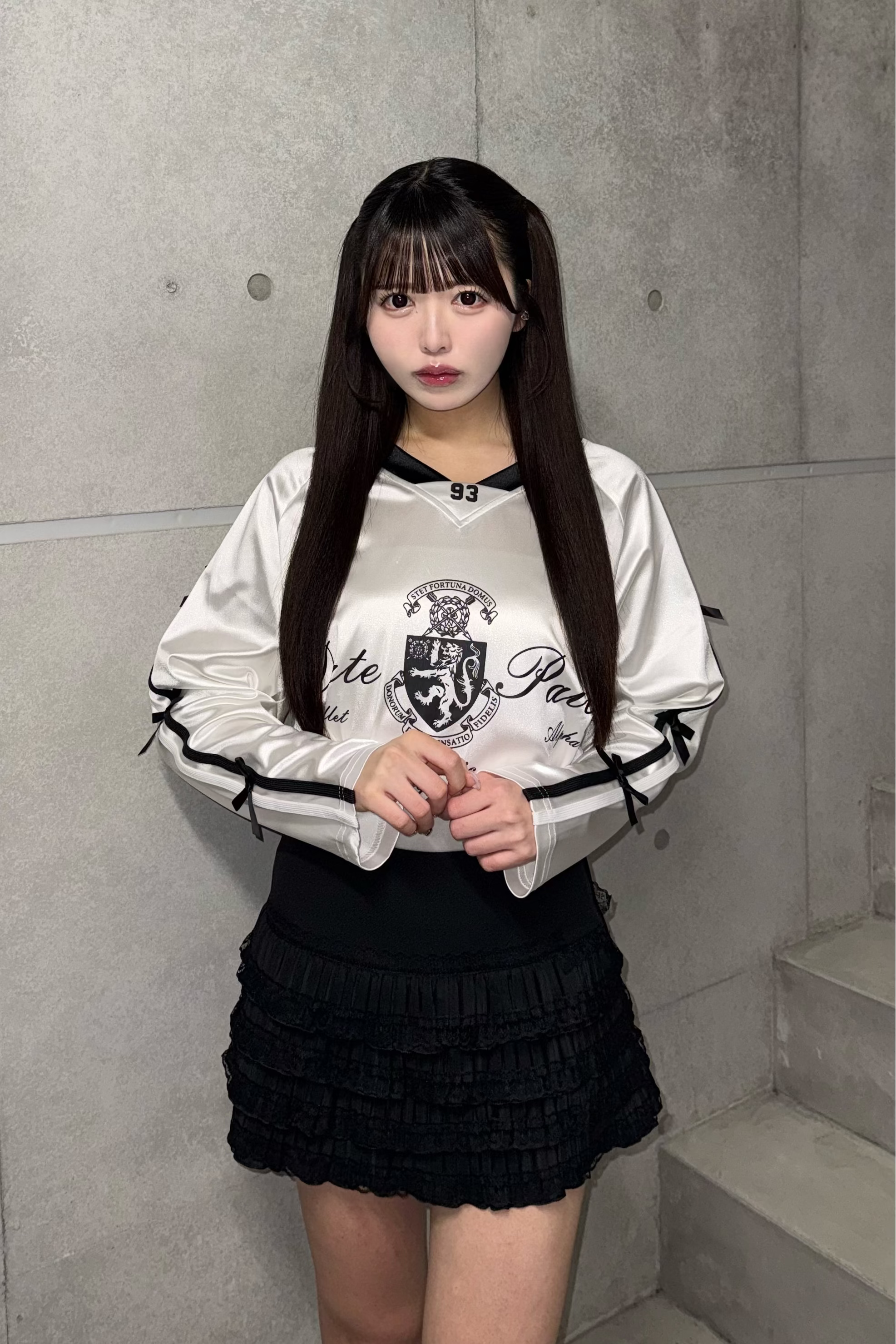 フロントロゴリボンユニフォームTシャツ LAE20996