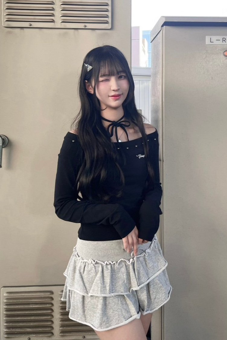 ホルターネックオフショルダーロゴTシャツ LAE20727